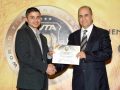 Awarding Mr. Ahmed I.M. Alghussein from Palestine in the WTA Competition of 2013