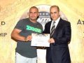 Awarding Mr. Alghailani Khalid from Yemen in the WTA Competition of 2013