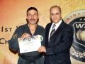 Awarding Mr. Abed El Saleh from lebanon in the WTA Competition of 2013