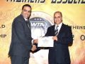 awarding mr. javad azadian from iran in the wta competition of 2013