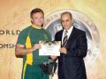 awarding mr. mladen bobic president of the south-african k1 kickboxing organisation in the wta competition of 2013