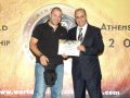awarding mr. nektarios dourtmes from greece in the wta competition of 2013